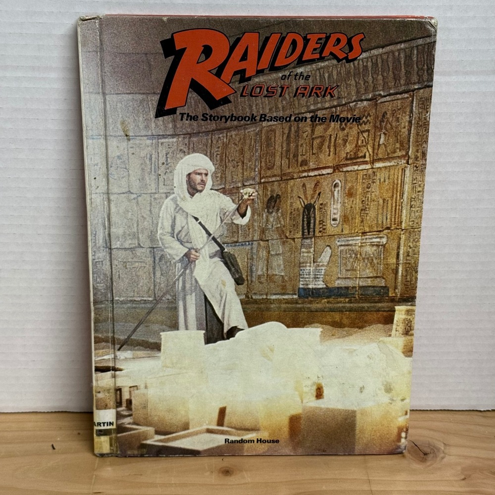 Vintage 1981 Raiders of the Lost Ark The‎ Storybook Based on the Movie Hardcover